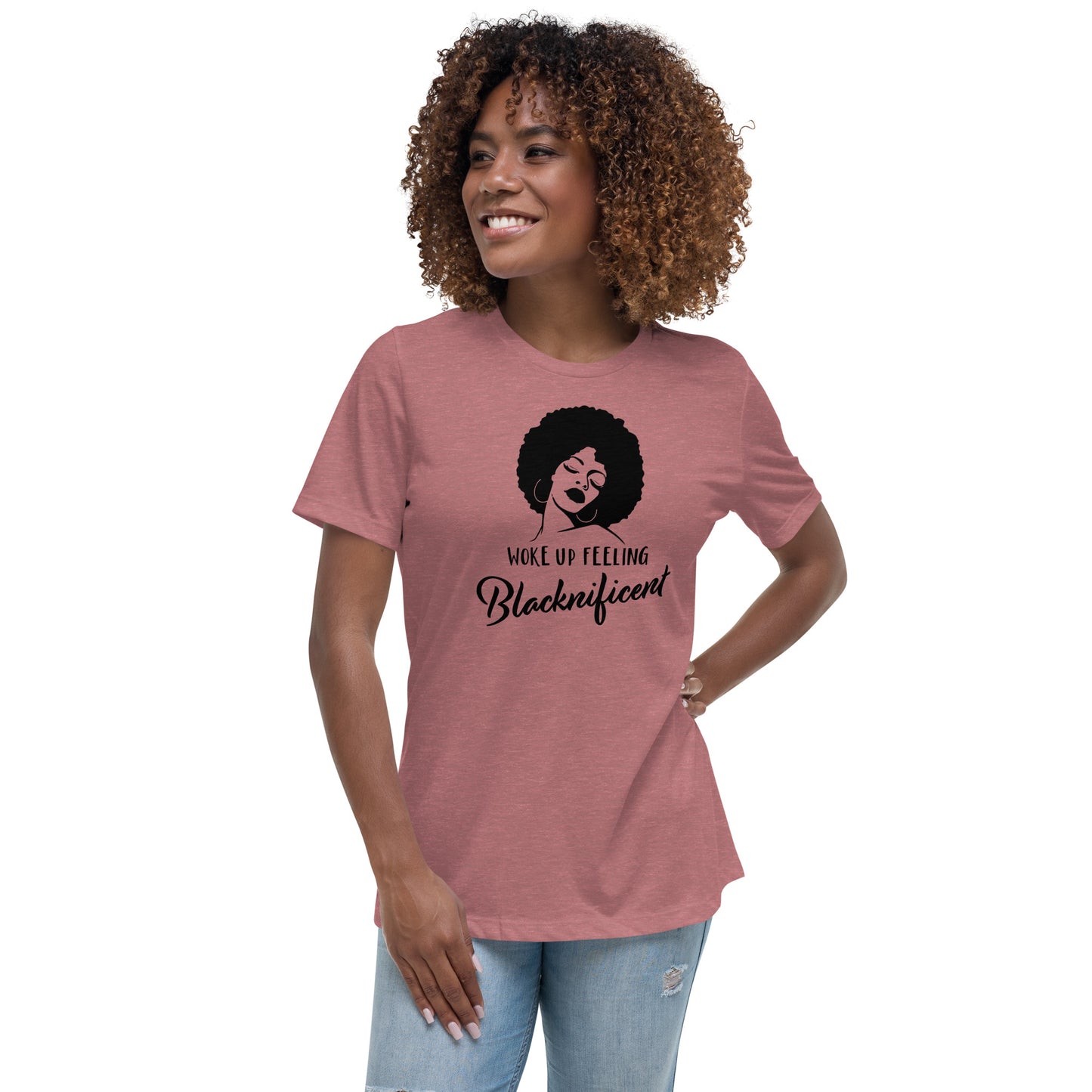 "Woke Up Feeling Blacknificent" T-shirt