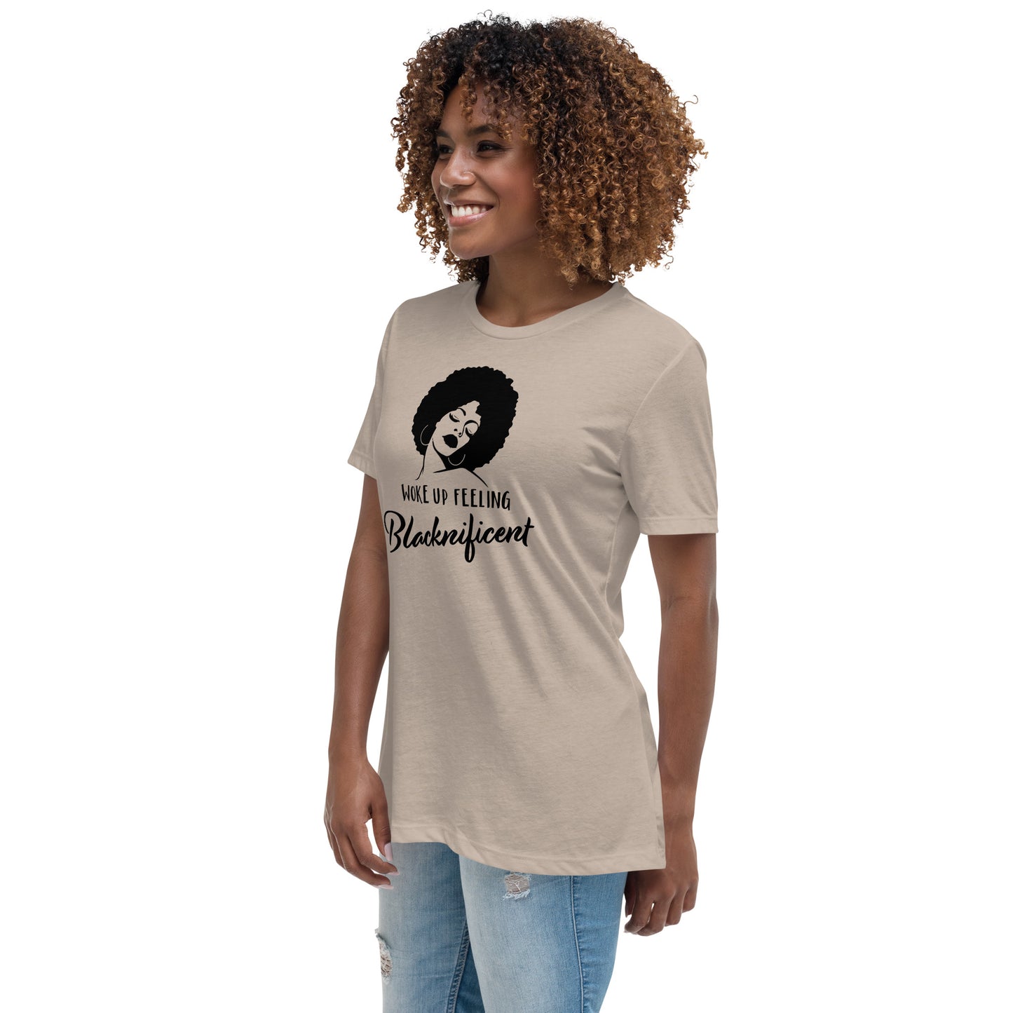 "Woke Up Feeling Blacknificent" T-shirt